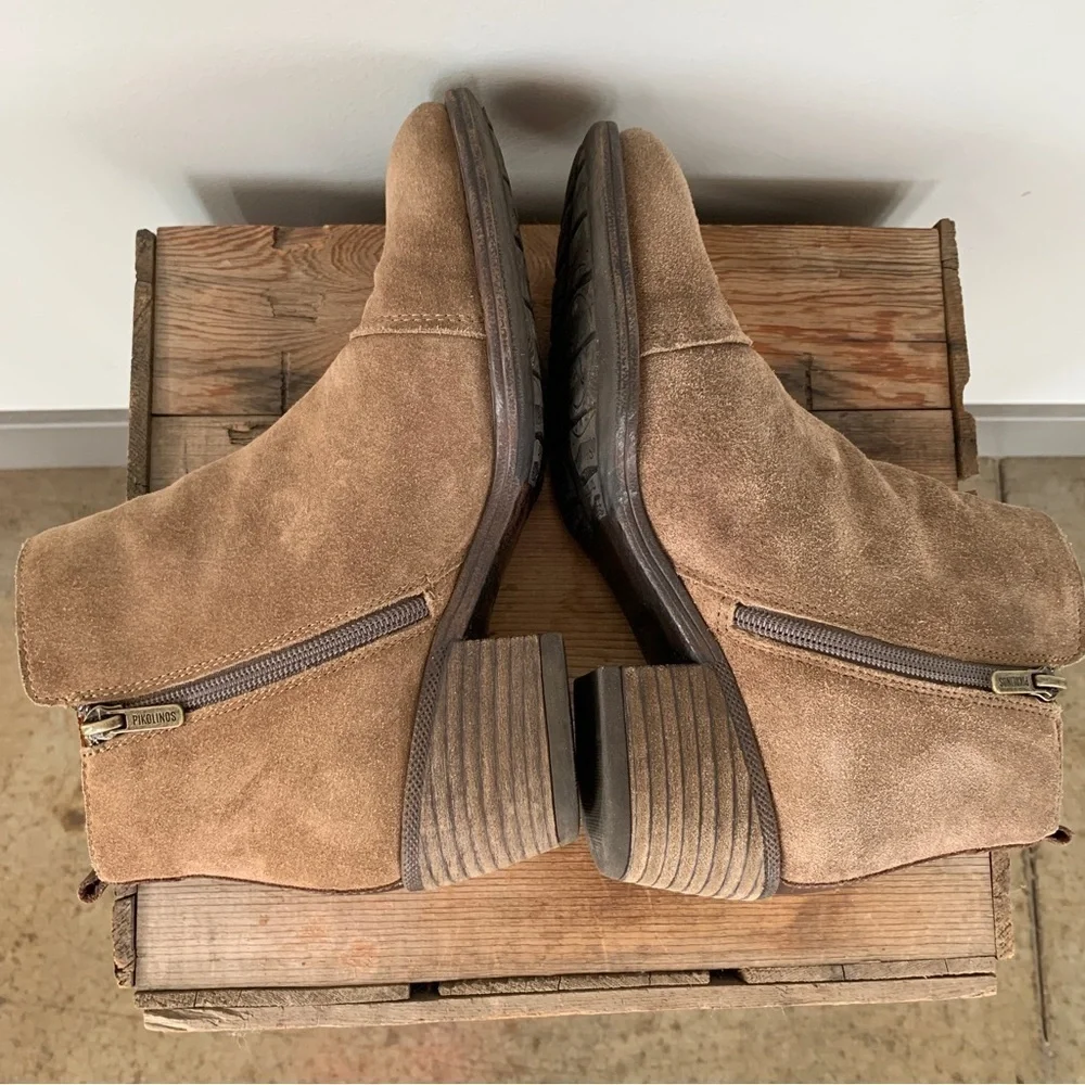 Pikolino‎ Suede Booties with Leather Tassel Detail Size 37/7 - Picture 7 of 9